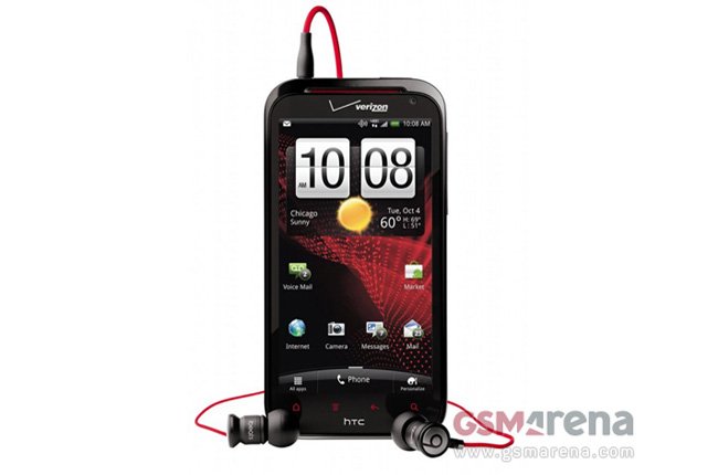 Điện thoại Android HTC Rezound với công nghệ Beats Audio
