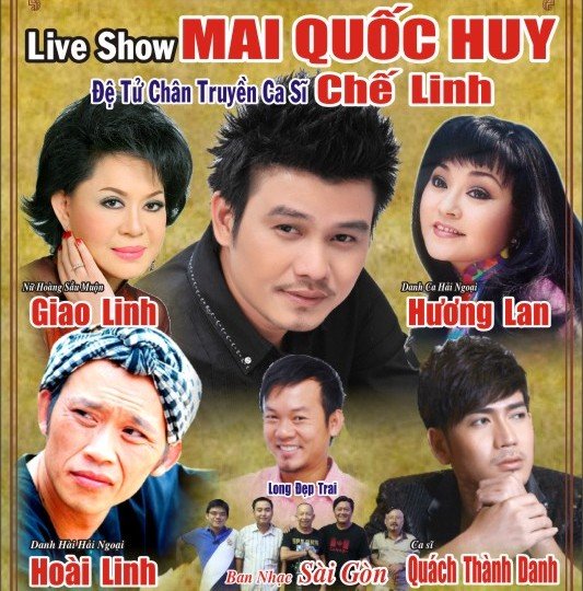 Mai Quốc Huy làm liveshow tại Hà Nội