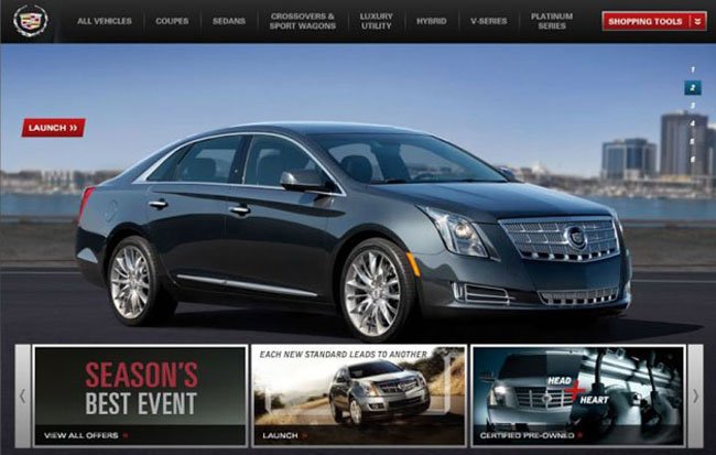 Hình ảnh đầu tiên của Cadillac XTS