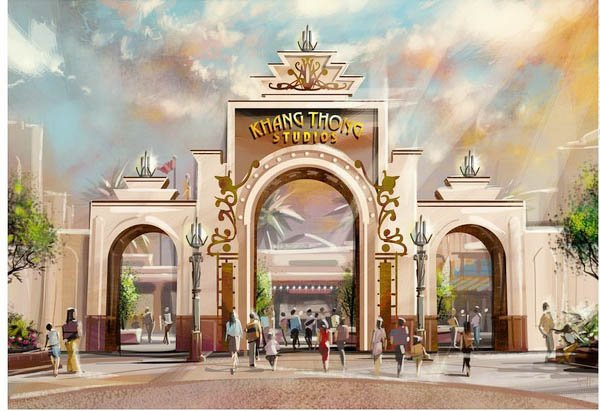 Xây phim trường tại khu giải trí Happyland Xây phim trường tại khu giải trí Happyland