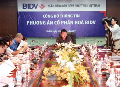 BIDV sắp chào bán lần đầu 3% cổ phần