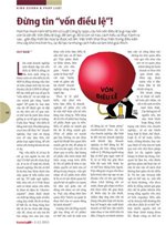 Lại nói về vốn điều lệ