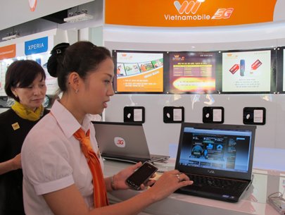 Vietnamobile bắt đầu cung cấp dịch vụ 3G