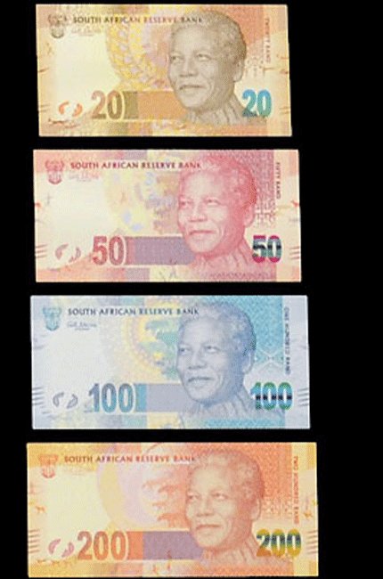 Nam Phi phát hành tiền in hình Nelson Mandela