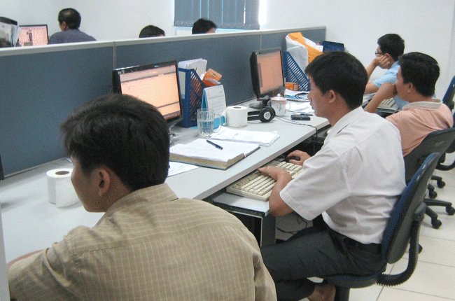 Gia công phần mềm vẫn tăng trưởng ổn định