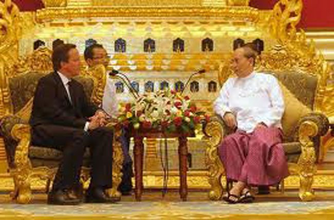 Thủ tướng Anh thăm Myanmar