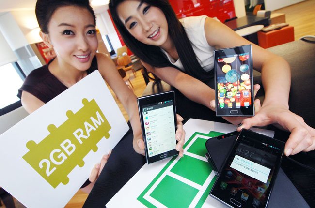LG giới thiệu Optimus LTE 2 với RAM và pin dung lượng cao