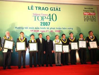 Phiếu đăng ký Saigon Times Top 40 năm 2008