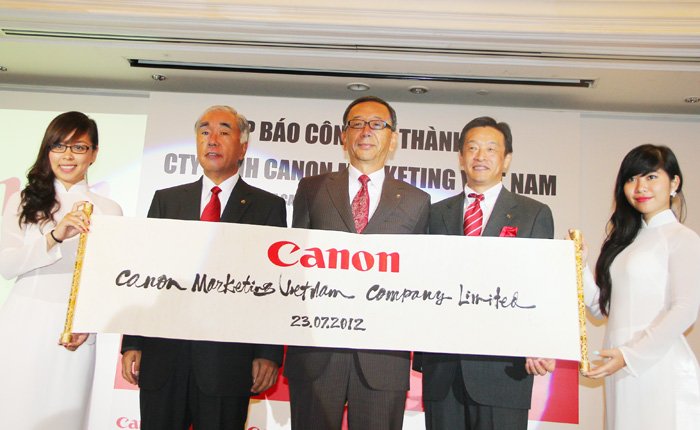 Canon thành lập công ty thương mại tại Việt Nam