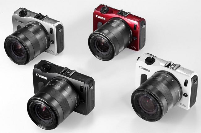 Canon giới thiệu máy ảnh không gương lật EOS-M