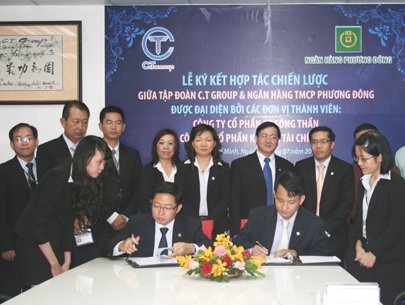 OCB ký kết hợp tác với C.T Group