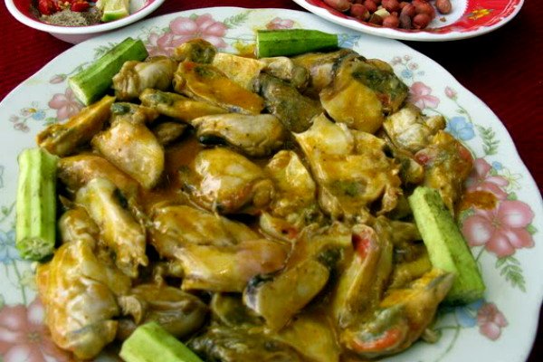Cà xeo xào nghệ