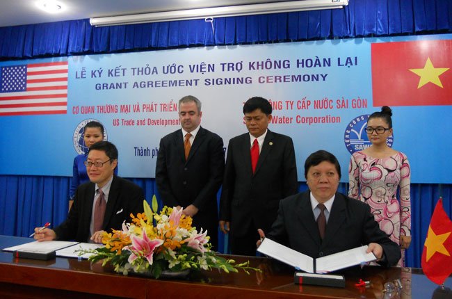 Mỹ hỗ trợ cải thiện hệ thống cấp nước TPHCM