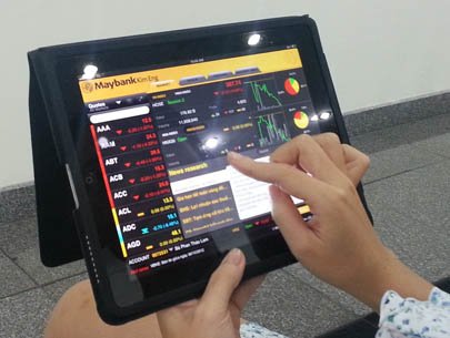 Giao dịch chứng khoán bằng iPhone, iPad Giao dịch chứng khoán bằng iPhone, iPad