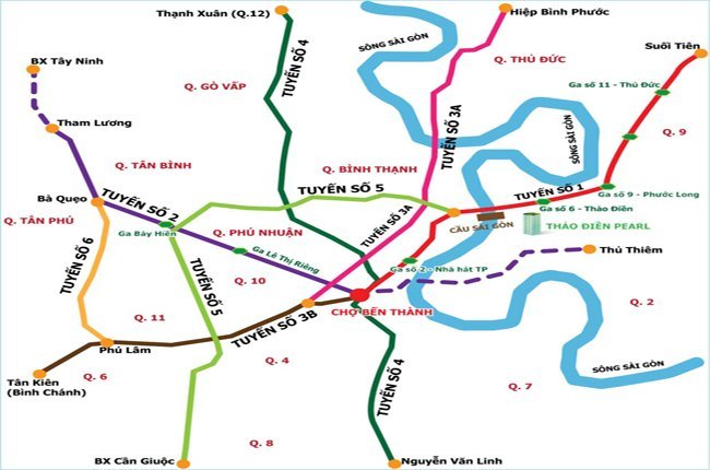 Khó chuyển tuyến đường sắt Hòa Hưng - Tân Kiên thành metro
