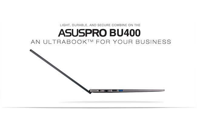 Asus giới thiệu Ultrabook dành cho khách hàng doanh nghiệp