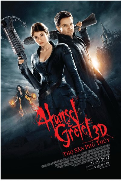 Hansel & Gretel: Thợ săn phù thủy