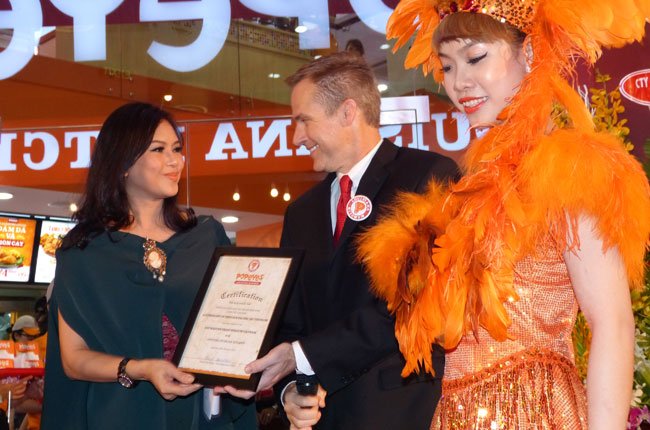 Popeyes trở lại Việt Nam