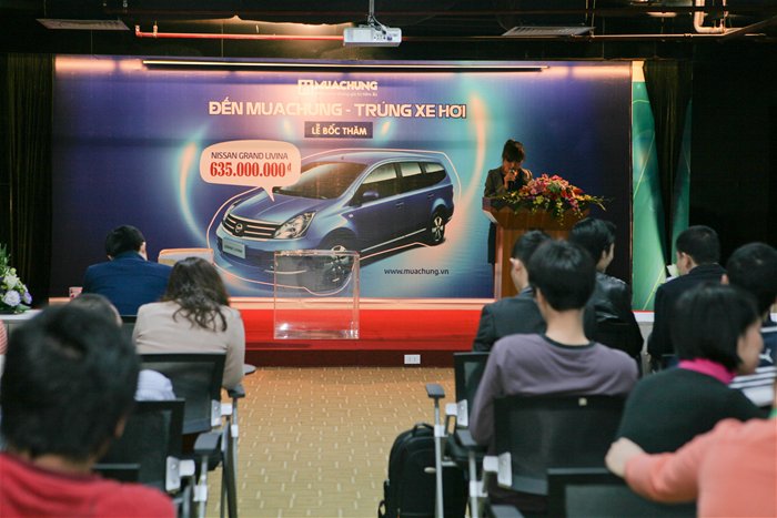 Muachung.vn lấy giải thưởng ô tô để thu hút khách