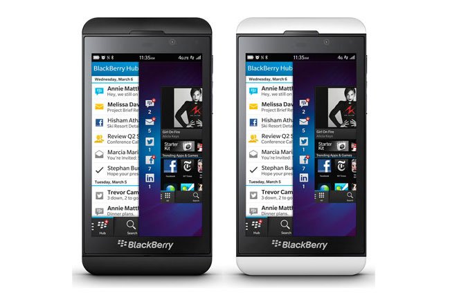 BlackBerry ra mắt Z10 và Q10