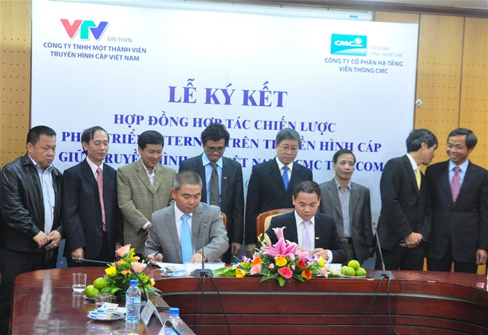 Người dùng truyền hình cáp VCTV có thể truy cập Internet