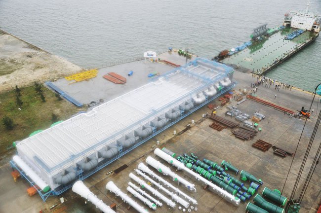 Doosan Vina cung cấp thiết bị cho dự án khử mặn lớn nhất thế giới