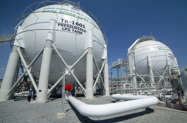 Thêm kho chứa để ổn định nguồn cung khí LPG