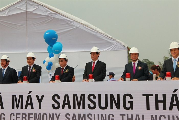 Samsung khởi công dự án 3,2 tỉ đô la Mỹ