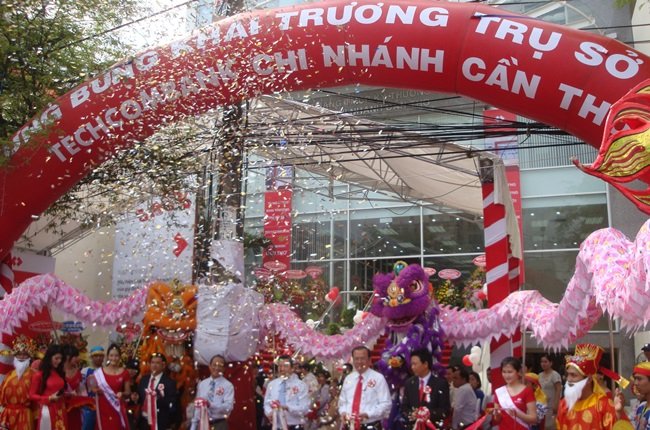Techcombank Cần Thơ có trụ sở mới