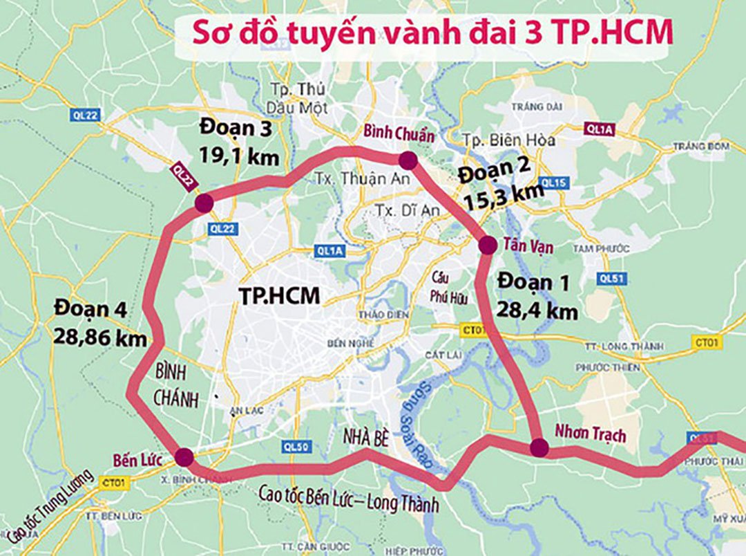 Vành đai 3 TPHCM: Với sự hoàn thiện của Vành đai 3 TPHCM, giao thông và di chuyển tại thành phố ngày càng tiện lợi, nhanh chóng hơn bao giờ hết. Hãy cùng xem hình ảnh về Vành đai 3 TPHCM để cảm nhận sự đổi mới này.