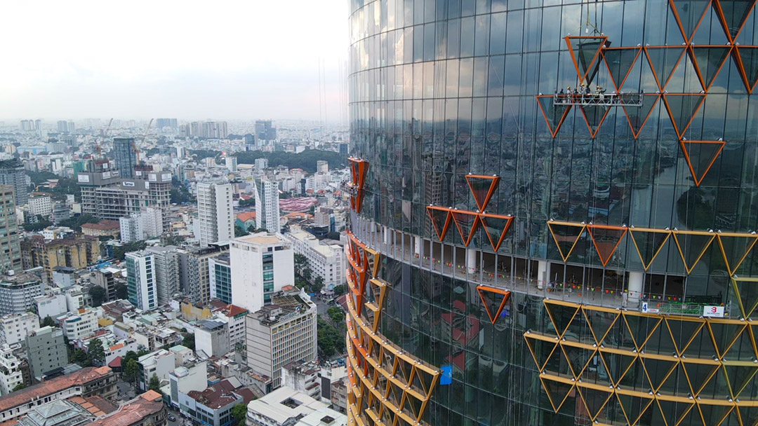 cao ốc TPHCM. Ảnh: Minh Hoàng