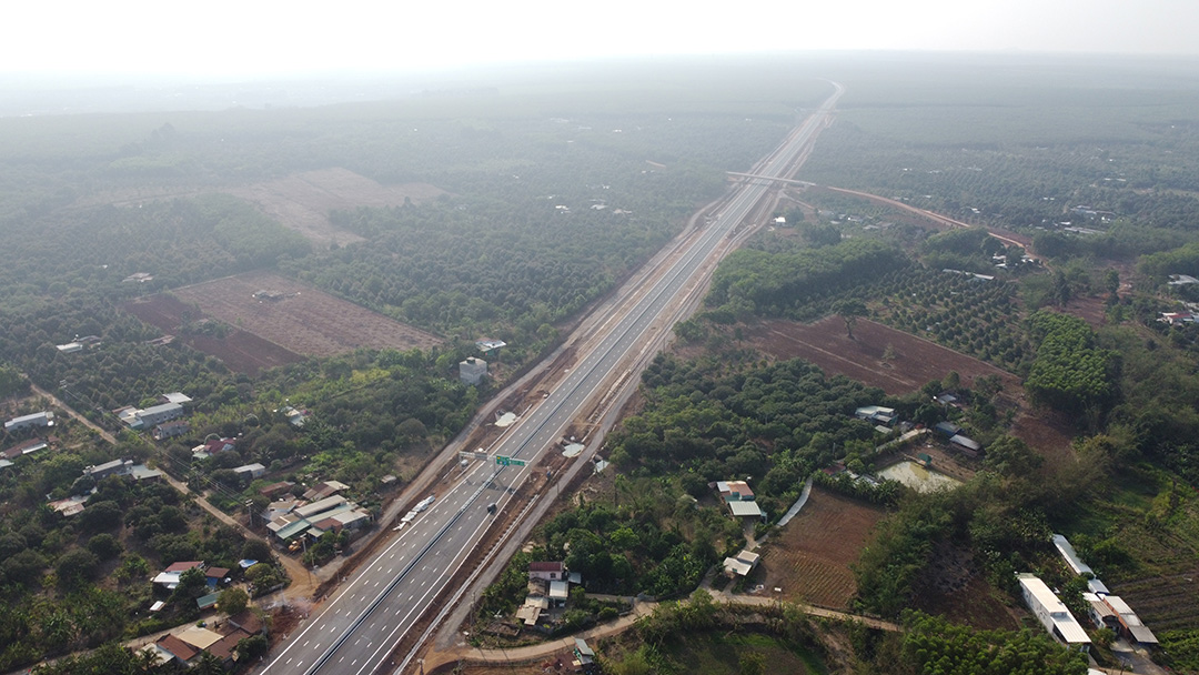 Cao tốc Phan Thiết - Dầu Giây. Ảnh: Minh Hoàng