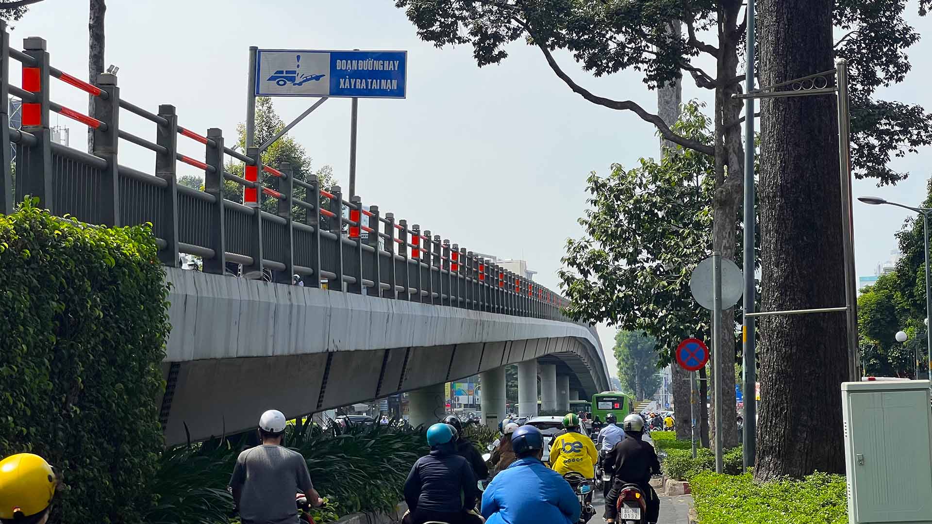 Điểm đen tai nạn giao thông. Ảnh: Minh Hoàng
