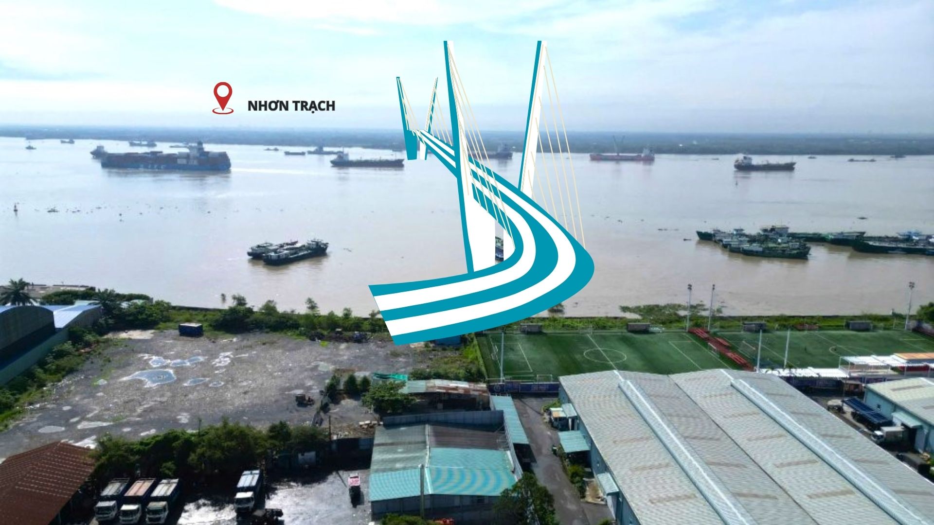 Tuyến dự kiến băng qua rạch Bàng, rạch Đỉa, len lỏi giữa các khu dân cư hiện hữu dọc theo trục Hoàng Quốc Việt, sau đó nối ra đường Đào Trí, vượt sông Nhà Bè và sông Soài Rạp để tiến vào địa phận Đồng Nai.