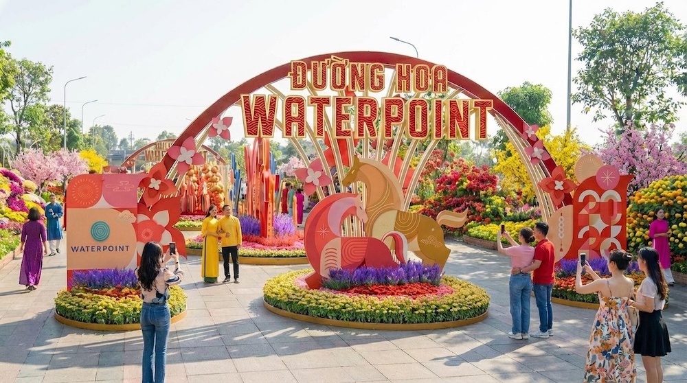 Hội Hoa Xuân Waterpoint 2026: điểm đến văn hoá và trải nghiệm đặc sắc tại  cửa ngõ phía Tây Sài Gòn - Tạp chí Kinh tế Sài Gòn